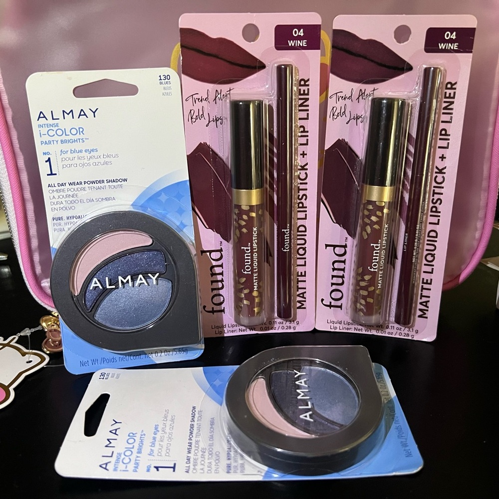 Almay Eyeshadow Palette Purple and Red Vibrant Shades